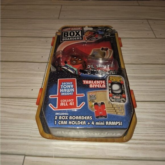 Tony Hawk Box Boarders Thalente Biyela Fingerboard Skateboard 2018 w Ramps New - Picture 5 of 7